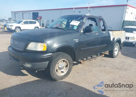 1999 Ford F-150 из США, поврежденный, VIN 1FTRX18WXXNB00041